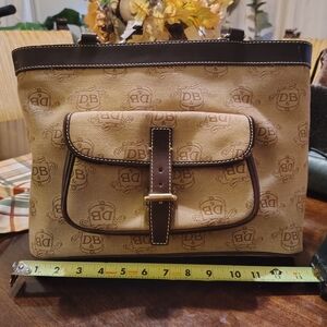 Dooney & Bourke Brown and Tan Women's Purse